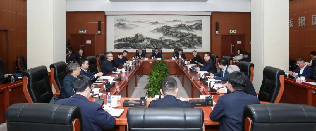 中核集團(tuán)會見東方電氣集團(tuán)總經(jīng)理、黨組副書記張彥軍一行