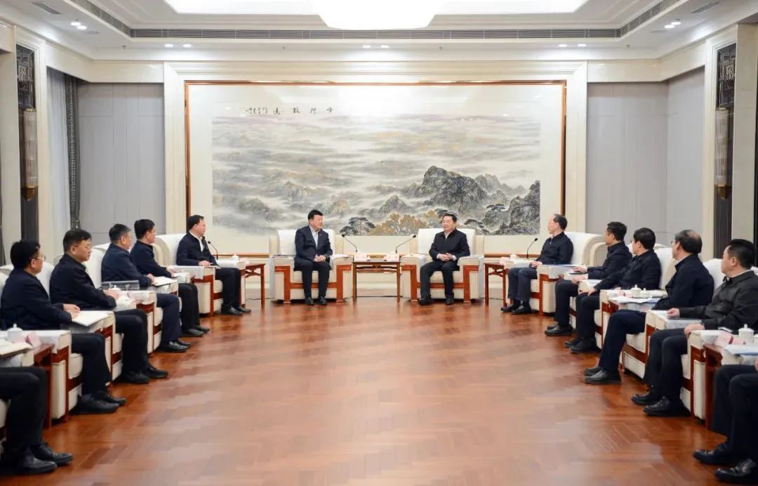 大唐集團(tuán)黨組書記呂軍、總經(jīng)理張傳江拜會遼寧省委書記郝鵬、省長李樂成
