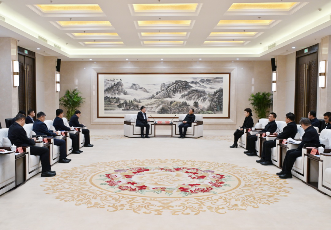 大唐集團董事長呂軍、總經(jīng)理張傳江拜會內(nèi)蒙古自治區(qū)黨委書記孫紹騁政府主席王莉霞