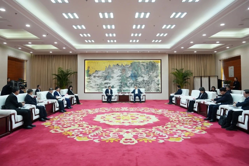 中國(guó)能建黨委書(shū)記、董事長(zhǎng)宋海良拜會(huì)安徽省委副書(shū)記、省長(zhǎng)王清憲