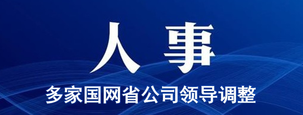 多家國網(wǎng)省公司領(lǐng)導變動
