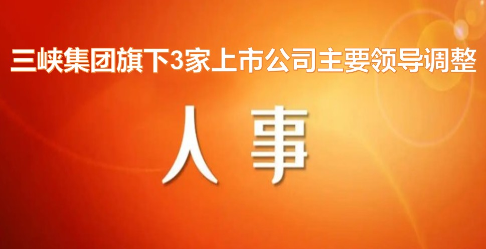 電力央企密集調(diào)整旗下上市公司領(lǐng)導層！
